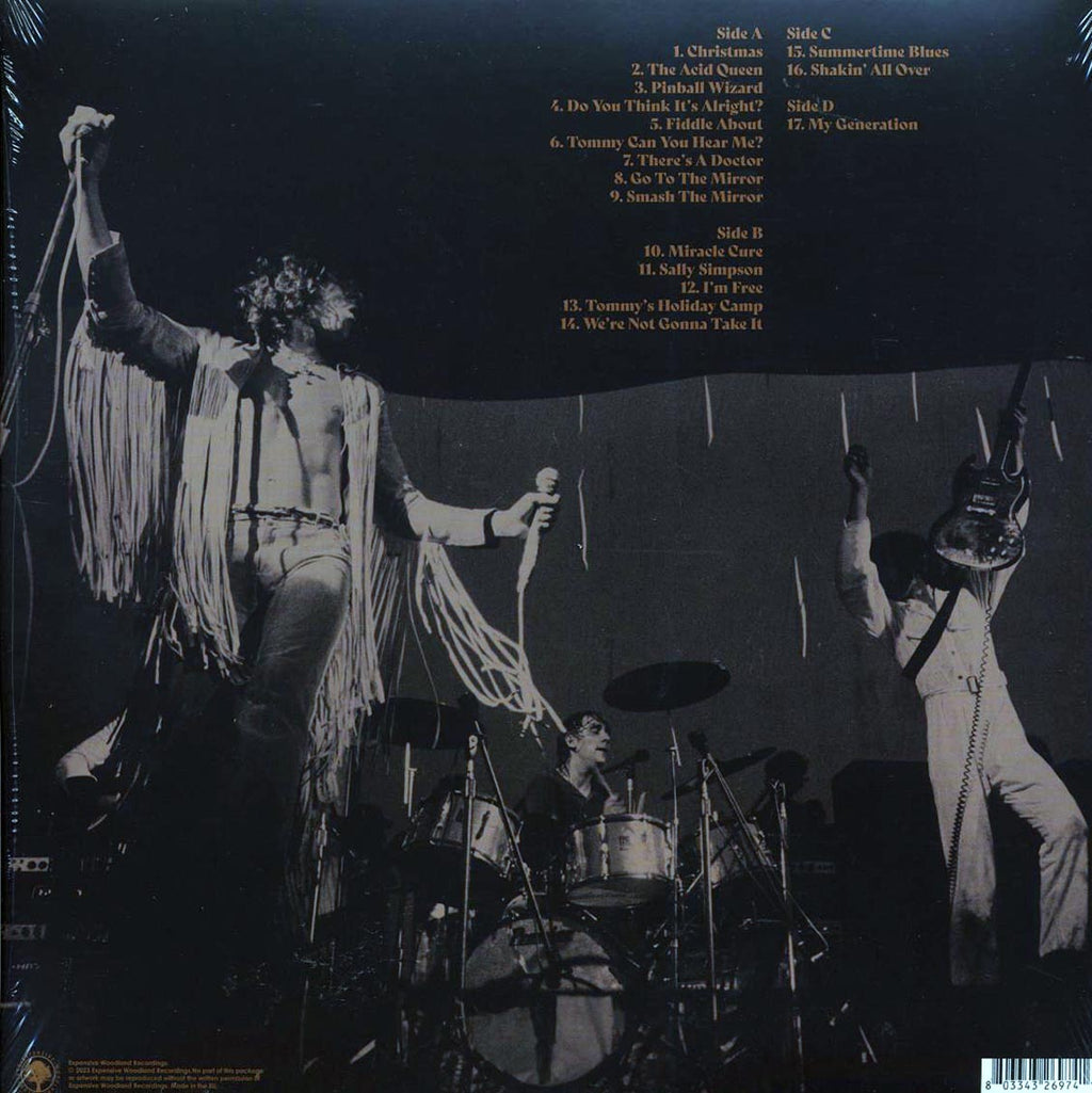 The Who - Amsterdam 1969 Volume 2 (2xLP) Vinyl Record