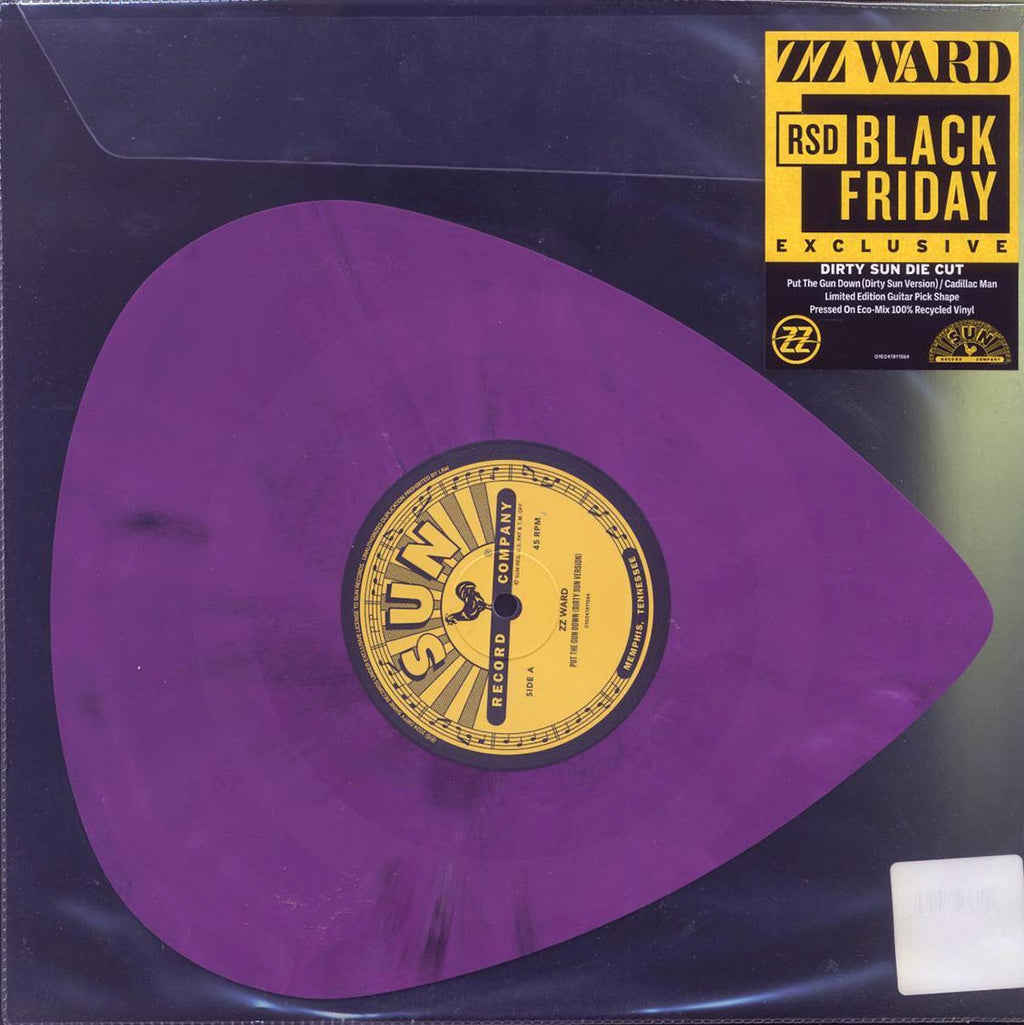 ZZ Ward - Put Down The Gun: Reimagined 2024 (RSD 2024) (ltd. ed.) (guitar pick shaped vinyl) (lavender vinyl) Vinyl Record