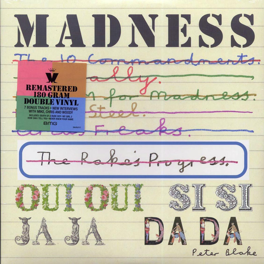 Madness - Oui Oui Si Si Ja Ja Da Da (+7 bonus tracks) (2xLP) (180g) (remastered) Vinyl Record