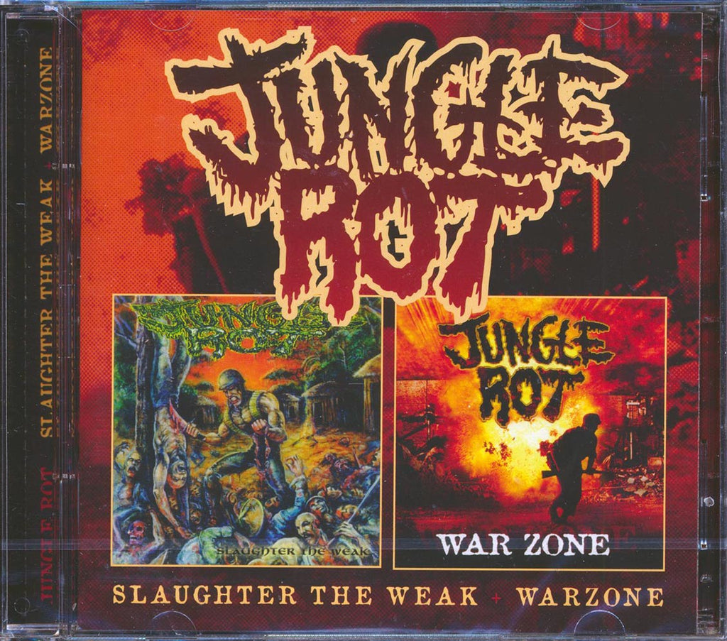 Jungle Rot - Slaughter The Weak + War Zone (21 tracks) (2xCD) Music CD