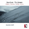 Feldman / Klimt Quartet - Piano Violin Viola Cello - Music CD