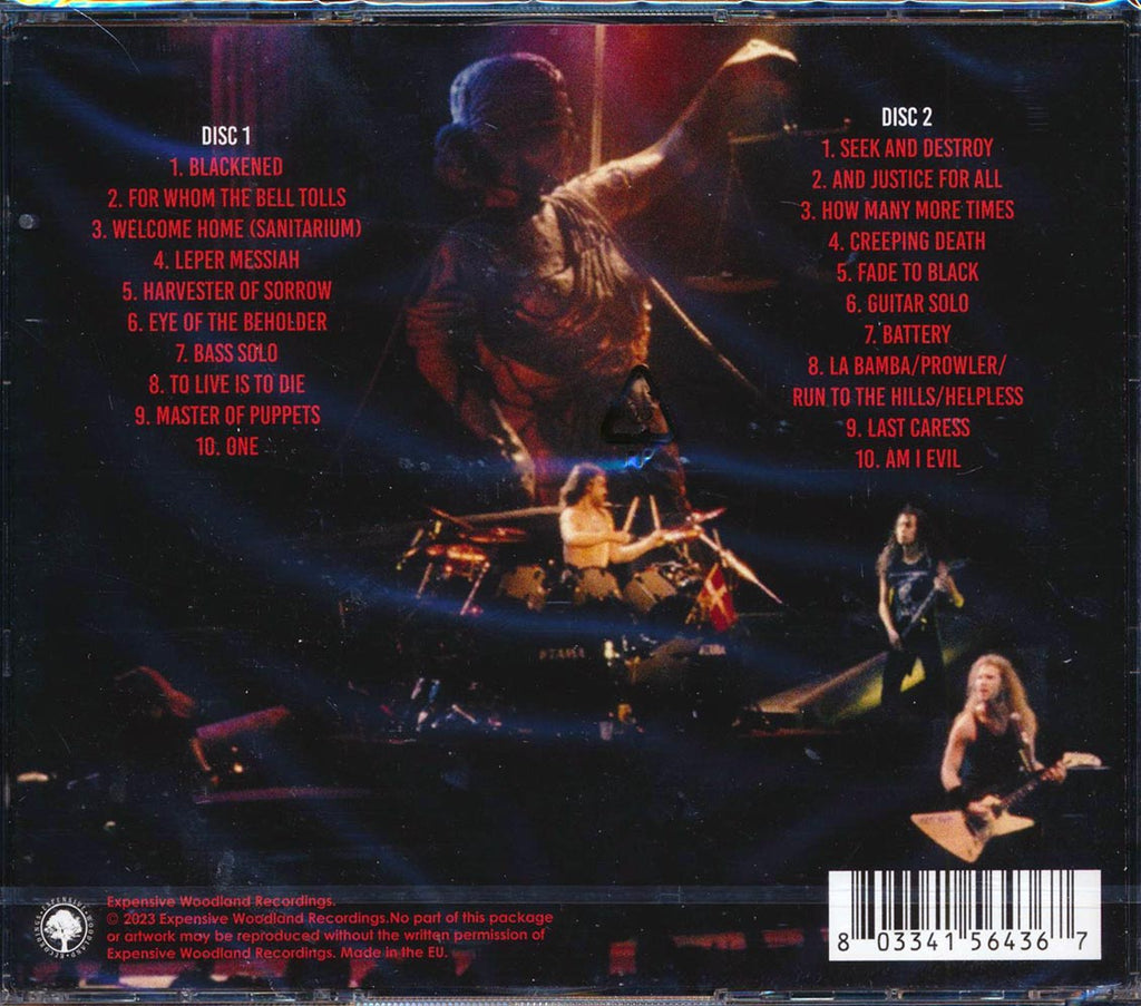 Metallica - Dallas Broadcast '89 (20 tracks) (2xCD) Music CD