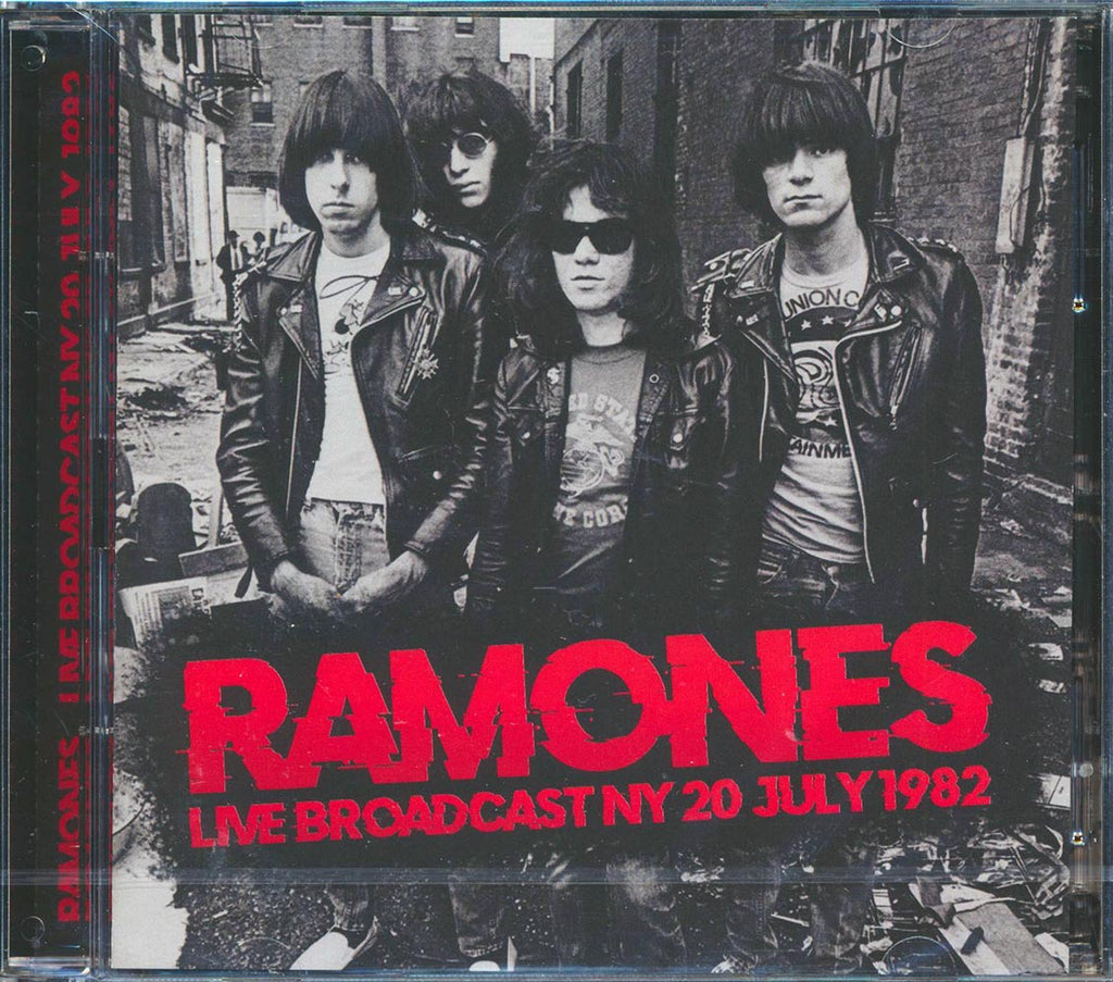The Ramones - Live Broadcast NY 20 July 1982 (35 tracks) (2xCD) Music CD