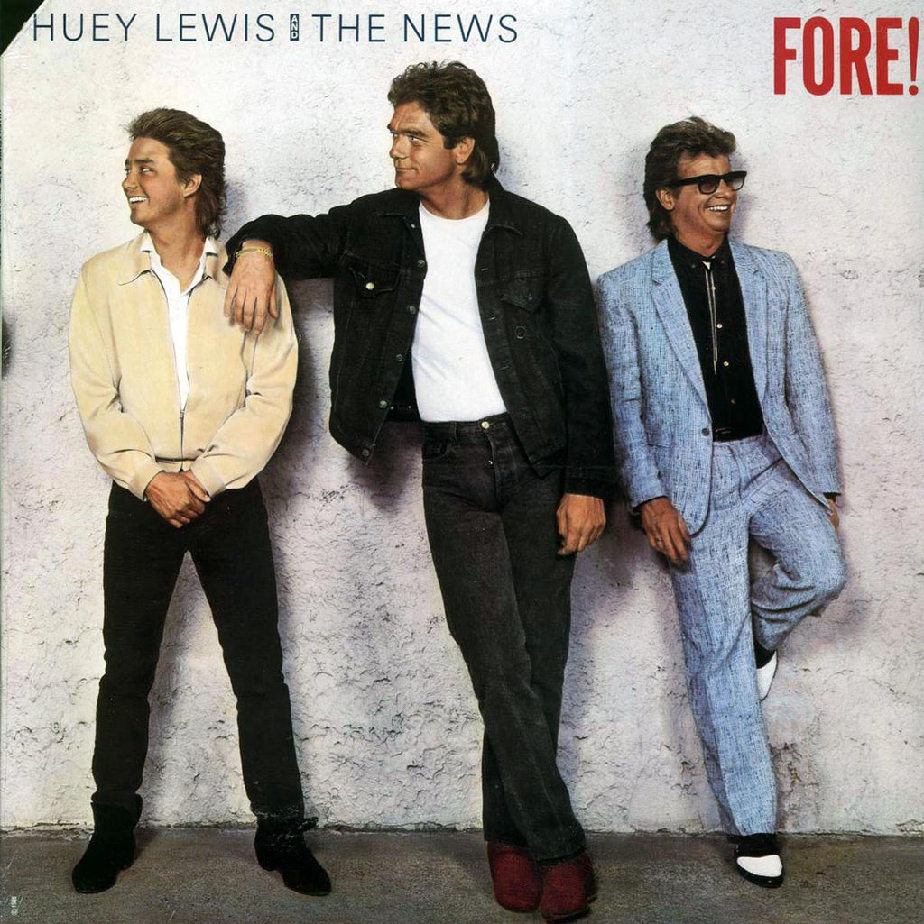 Huey Lewis & The News - Fore! (ORIGINAL 1986 PRESS) Vinyl Record