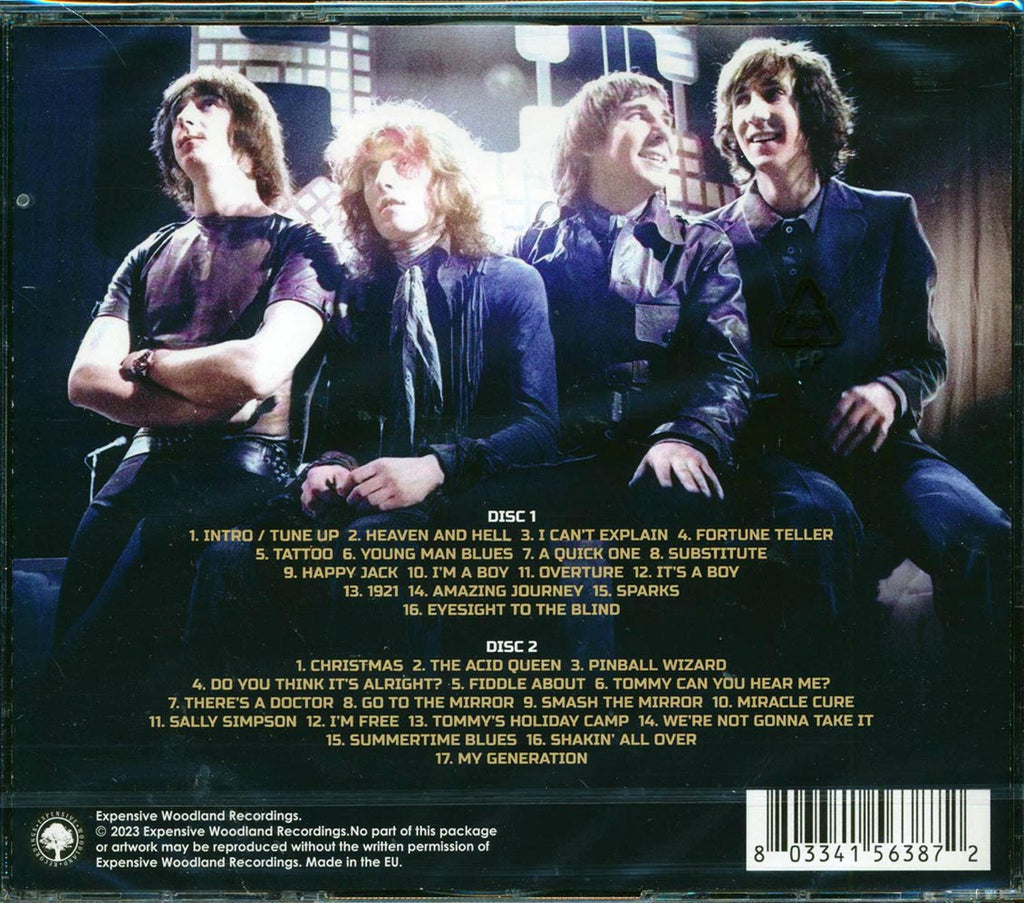 The Who - Live In Holland 1969 (33 tracks) (2xCD) Music CD