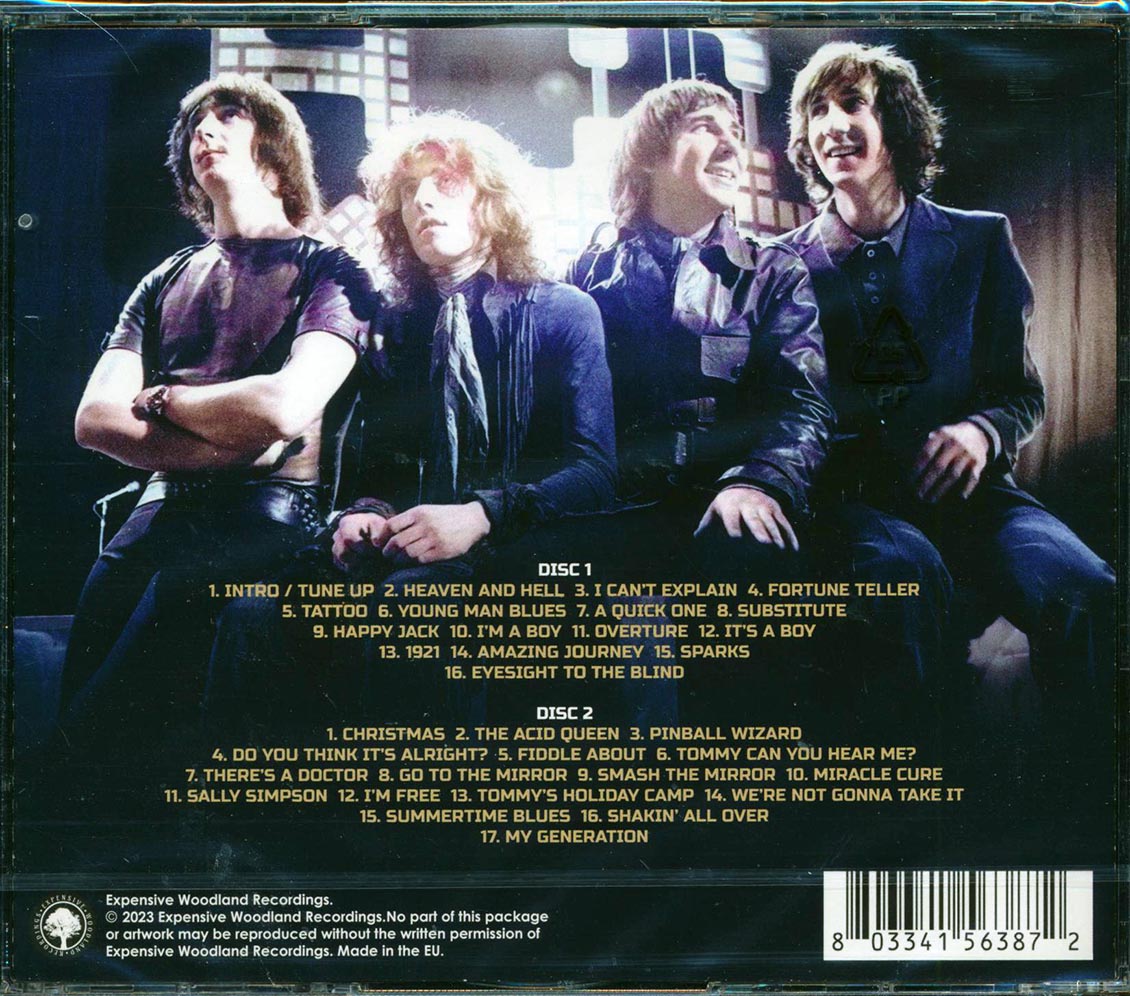 The Who - Live In Holland 1969 (33 tracks) (2xCD) Music CD