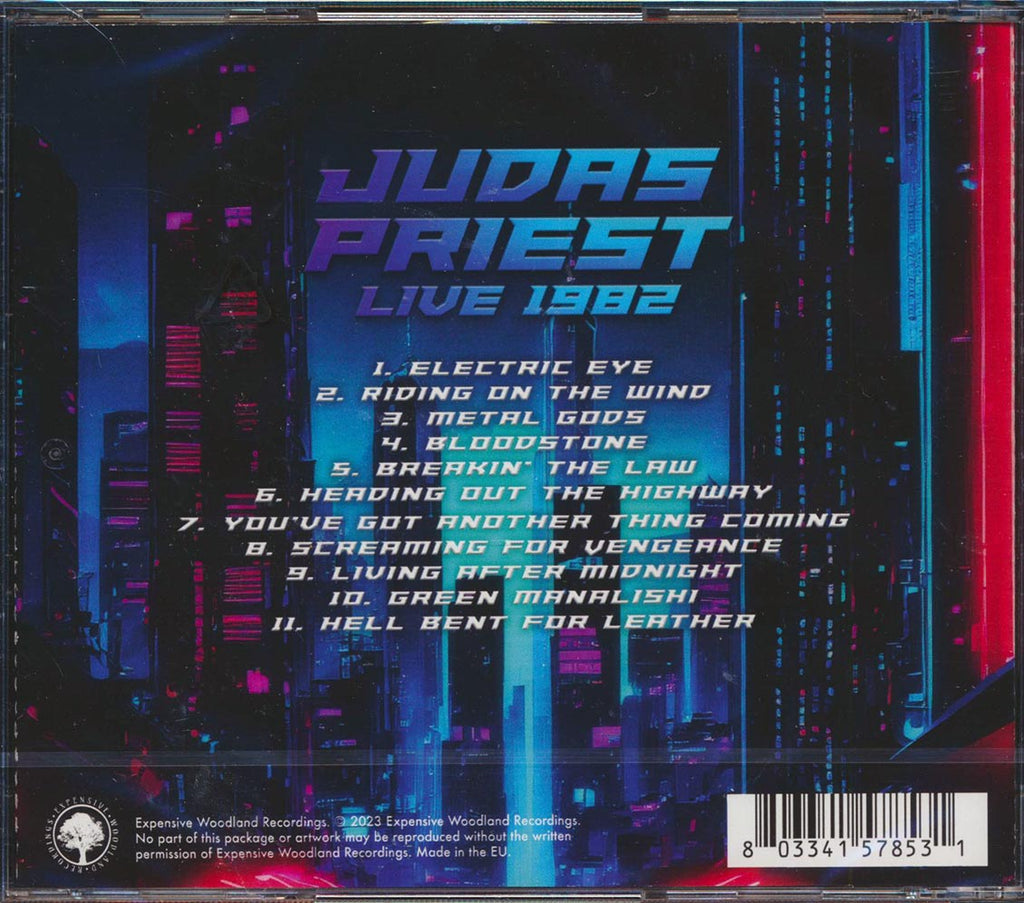 Judas Priest - Live 1982 Music CD