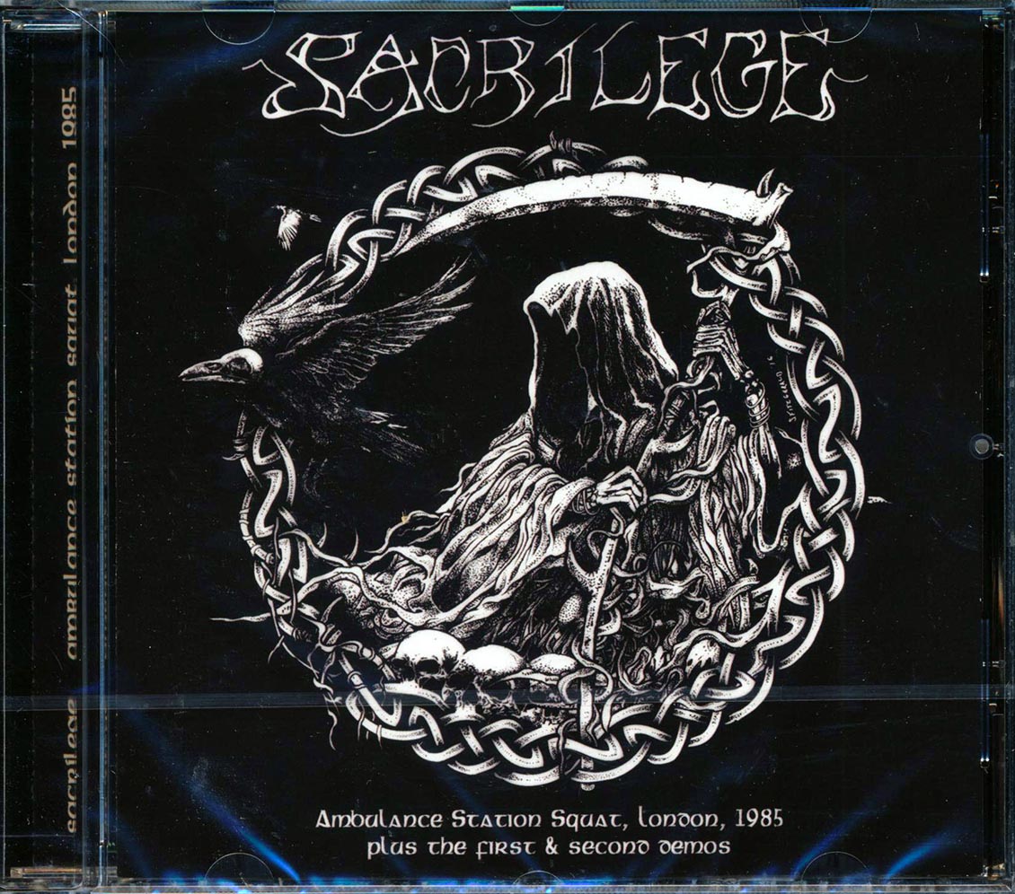 Sacrilege - Ambulance Station Squat, London, 1985 + The First & Second Demos Music CD