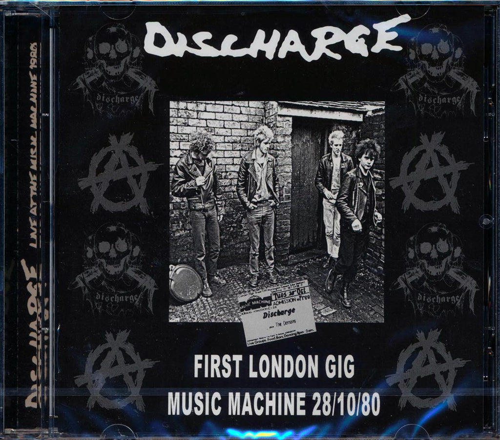 Discharge - Live At The Music Machine 1980 (incl. 8-page booklet) Music CD