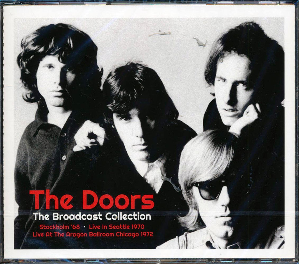The Doors - The Broadcast Collection: Stockholm 1966 + Seattle 1970 + Chicago 1972 (35 tracks) (3xCD) Music CD