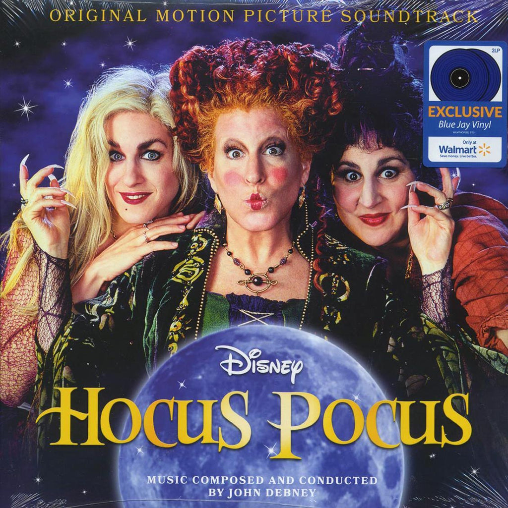 John Debney - Hocus Pocus Original Motion Picture Soundtrack (2xLP) (blue vinyl) Vinyl Record