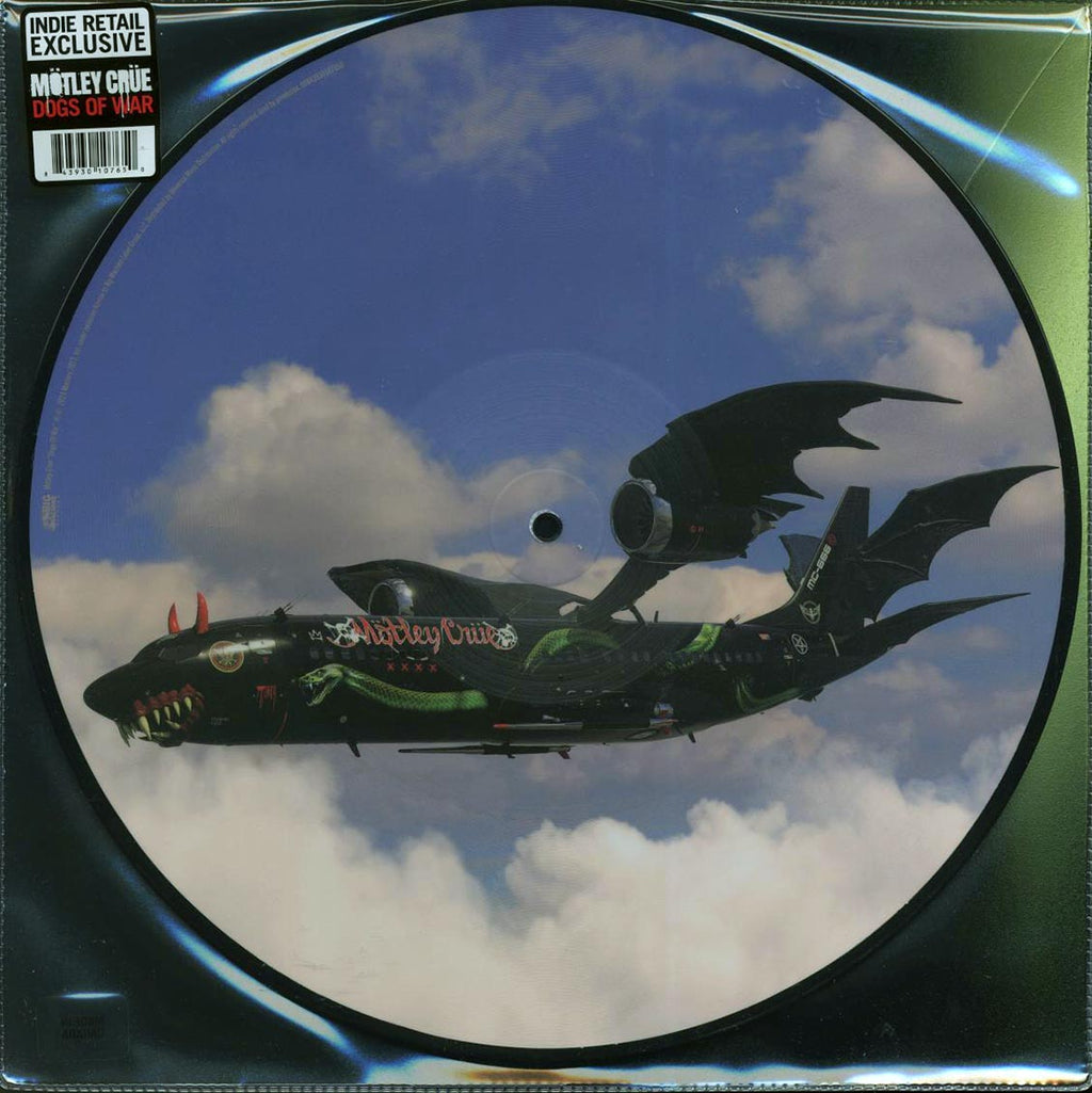 Motley Crue - Dogs Of War ("Airplane" Indie Retail Exclusive Edition) (picture disc) Vinyl Record