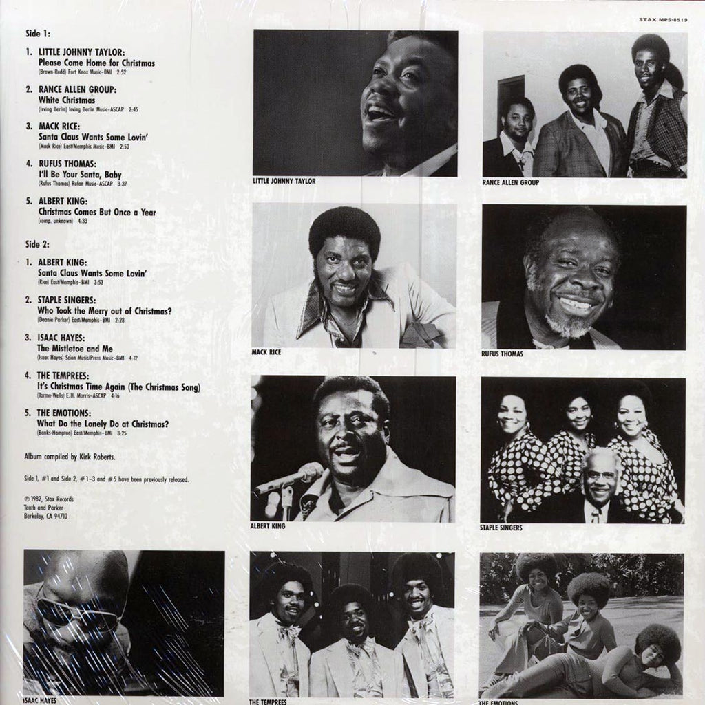 Isaac Hayes, Rufus Thomas, The Staple Singers, Albert King, Etc. - It's Christmas Time Again (1982 PRESS) (orig. press) Vinyl Record