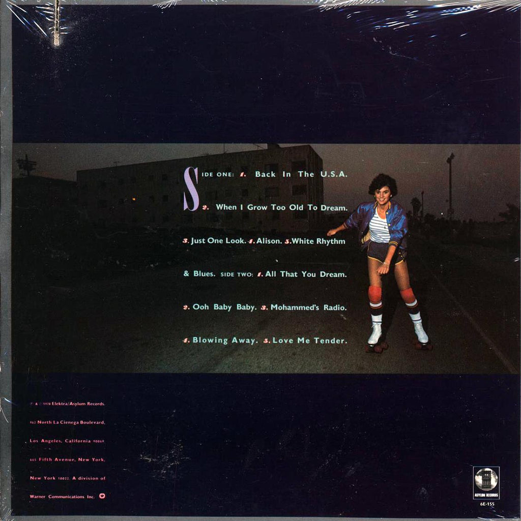 Linda Ronstadt - Living In The Usa (1978 PRESS) (marked/ltd stock) Vinyl Record