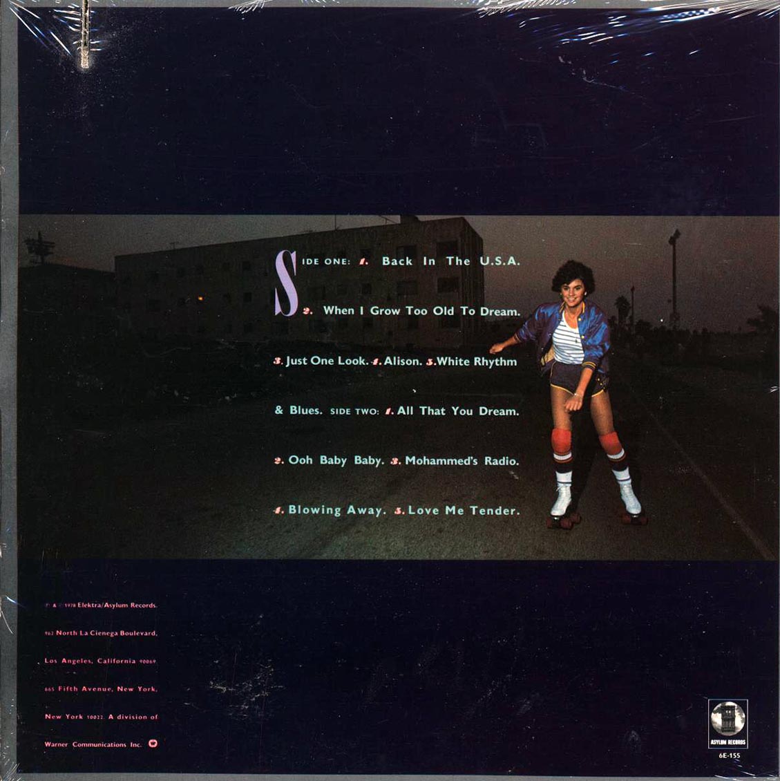 Linda Ronstadt - Living In The Usa (1978 PRESS) (marked/ltd stock) Vinyl Record