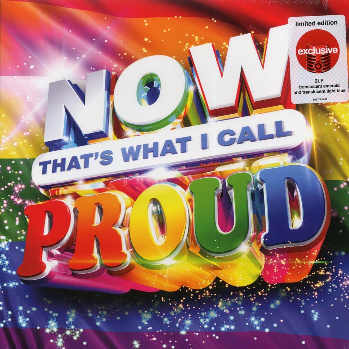 Queen, George Michael, Indigo Girls, Lil Nas X, Etc. - Now That's What I Call Proud (ltd. ed.) (2xLP) (emerald/light blue vinyl) Vinyl Record
