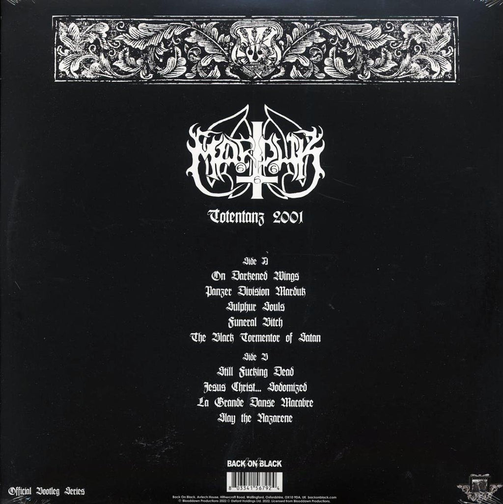 Marduk - Totentanz 2001 (ltd. ed.) (gold vinyl) Vinyl Record