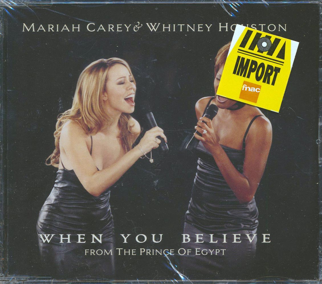 Mariah Carey, Whitney Houston - When You Believ: From The Prince Of Egypt Music CD