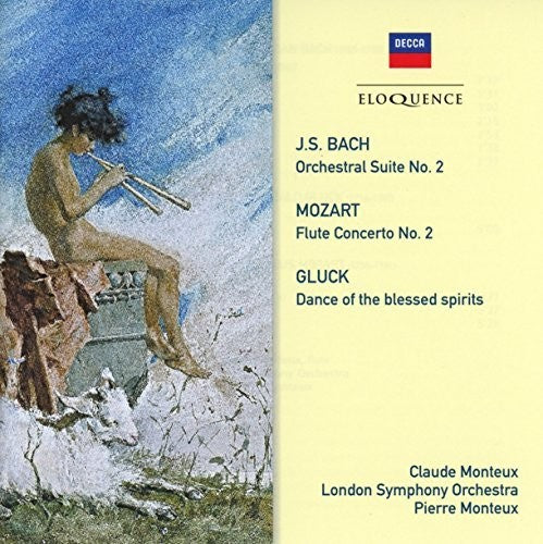 Monteux,pierre/monteux,claude - Bach/gluck/mozart: Music For Flute & Orchestra - Music CD