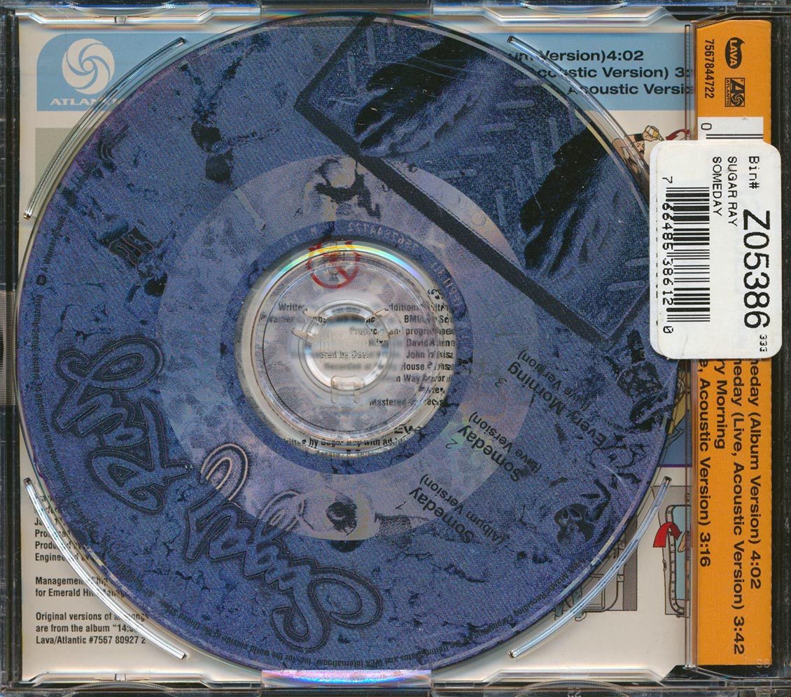 Sugar Ray - Someday Music CD