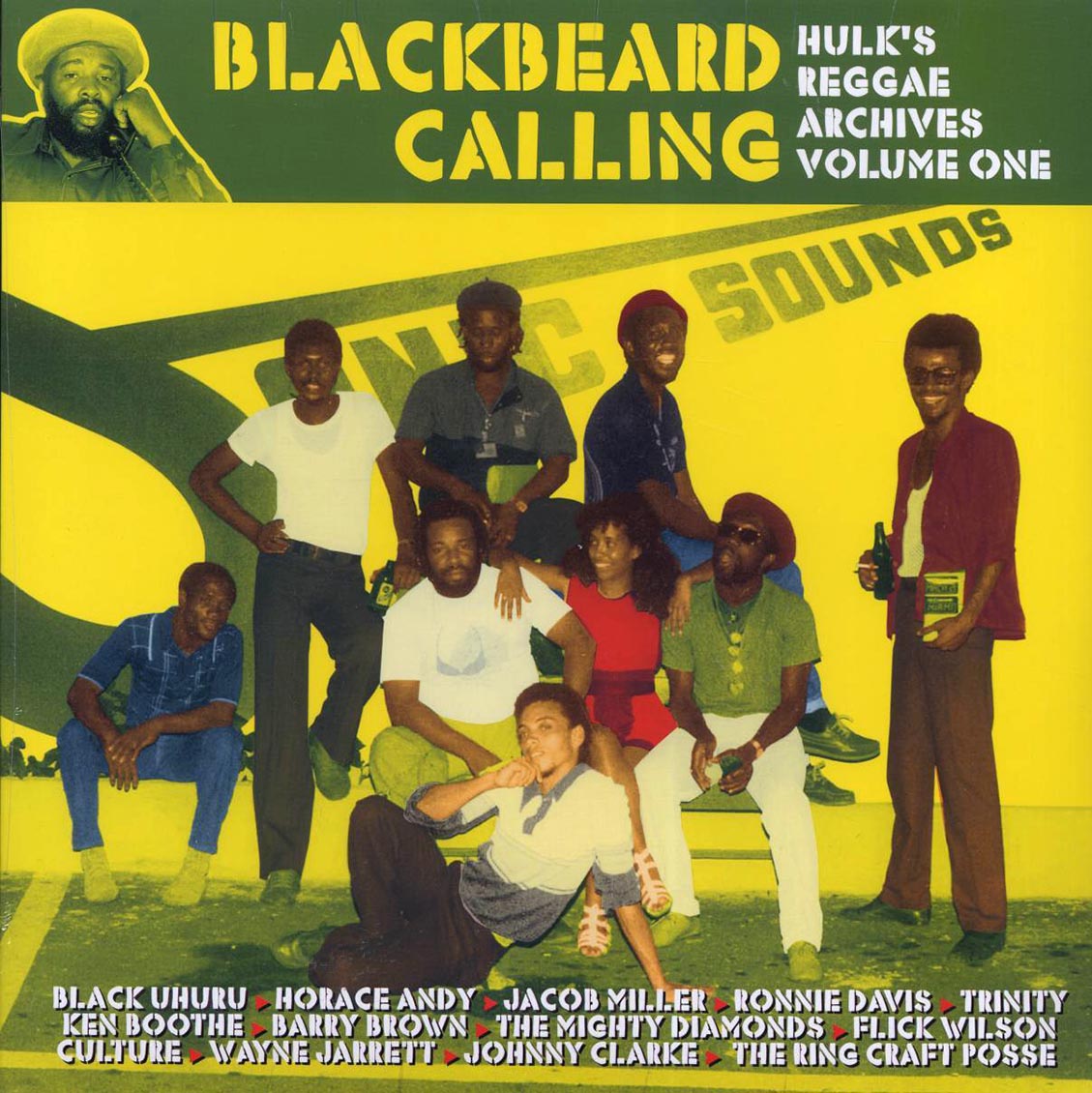 Jacob Miller, Horade Andy, Ken Boothe, Wayne Jarrett, Culture, Etc. - Blackbeard Calling: Hulk's Reggae Archives Volume 1 Vinyl Record