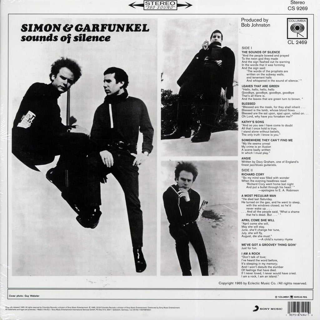 Simon & Garfunkel - Sounds Of Silence (180g) Vinyl Record
