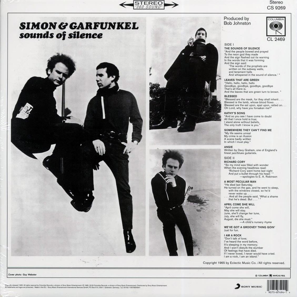 Simon & Garfunkel - Sounds Of Silence (180g) Vinyl Record