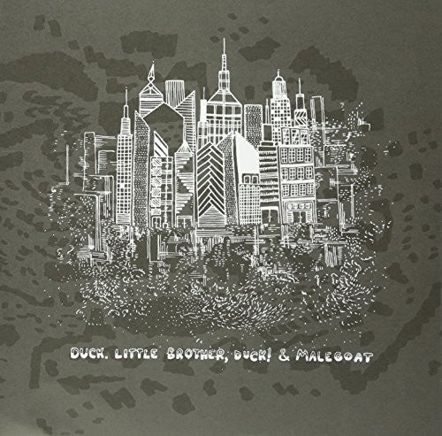 Duck Little Brother Duck & Malegoat - Split - Vinyl Record