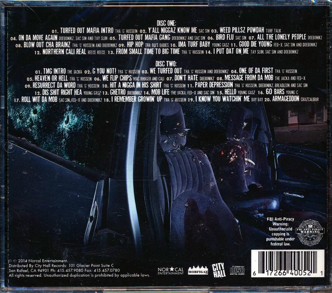 Turfed Out Mafia Gang - Welcome To The Turf Volume 2 Music CD