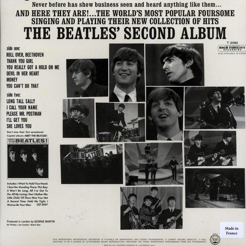 The Beatles - The Beatles' Second Album (mono) (180g) (audiophile) Vinyl Record