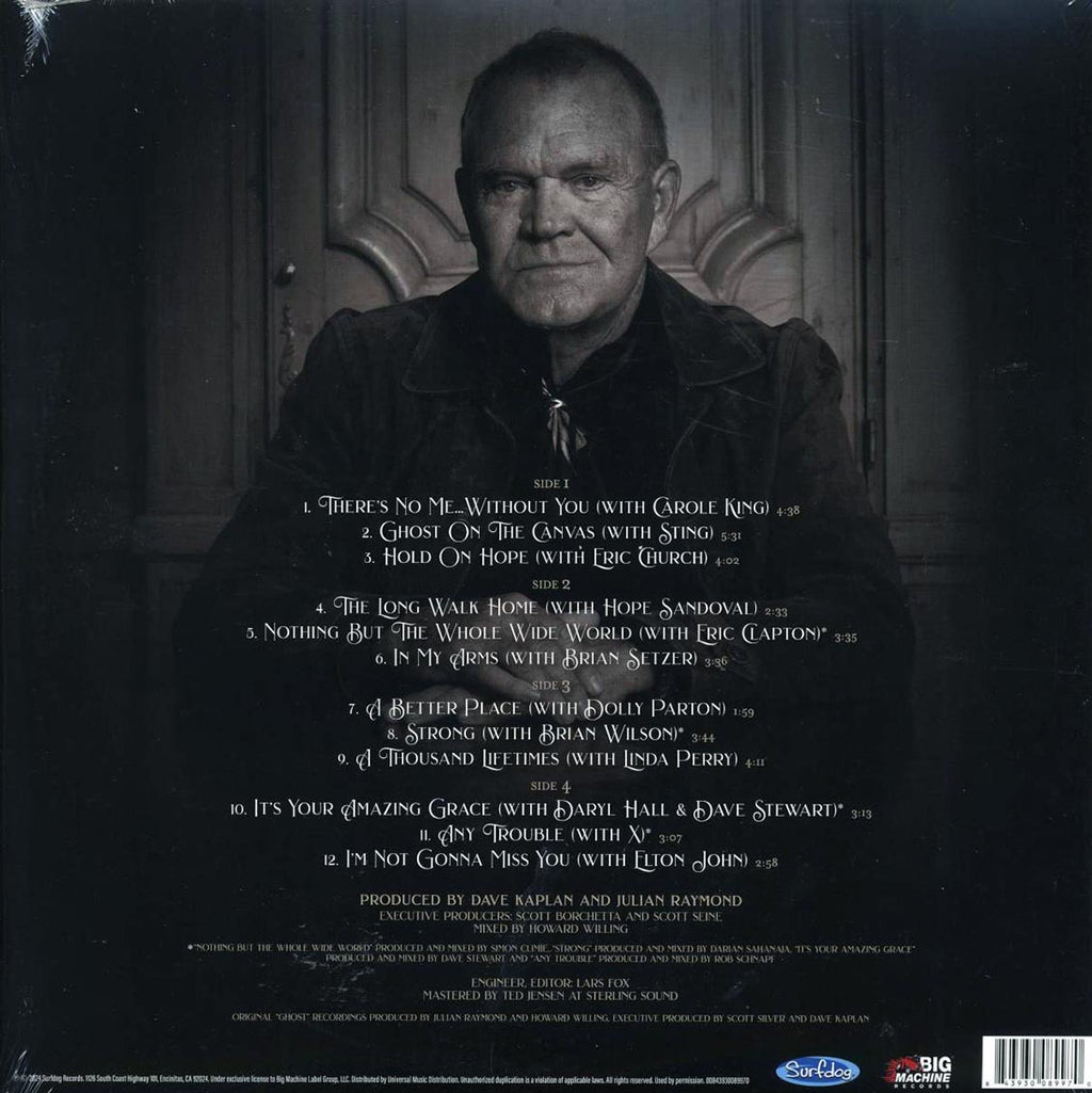 Glen Campbell, Dolly Parton, Eric Clapton, Sting, Etc. - Duets: Ghost On The Canvas Sessions (2xLP) (180g) (gold vinyl) Vinyl Record