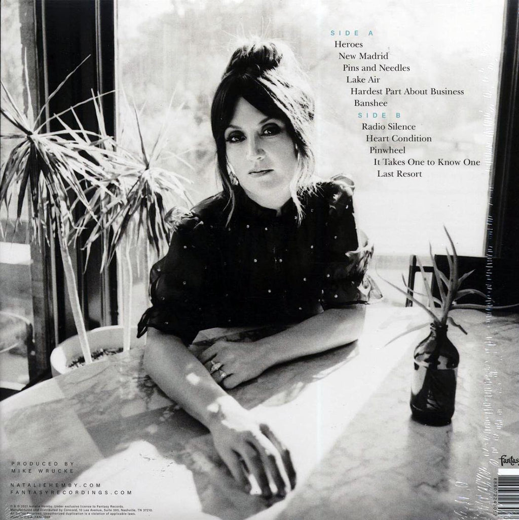 Natalie Hemby - Pins And Needles (180g) (blue vinyl) Vinyl Record