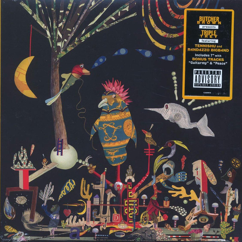 Butcher Brown, Tennishu, R4nd4zzo Bigb4nd - Triple Trey (incl. a bonus 45rpm vinyl) Vinyl Record
