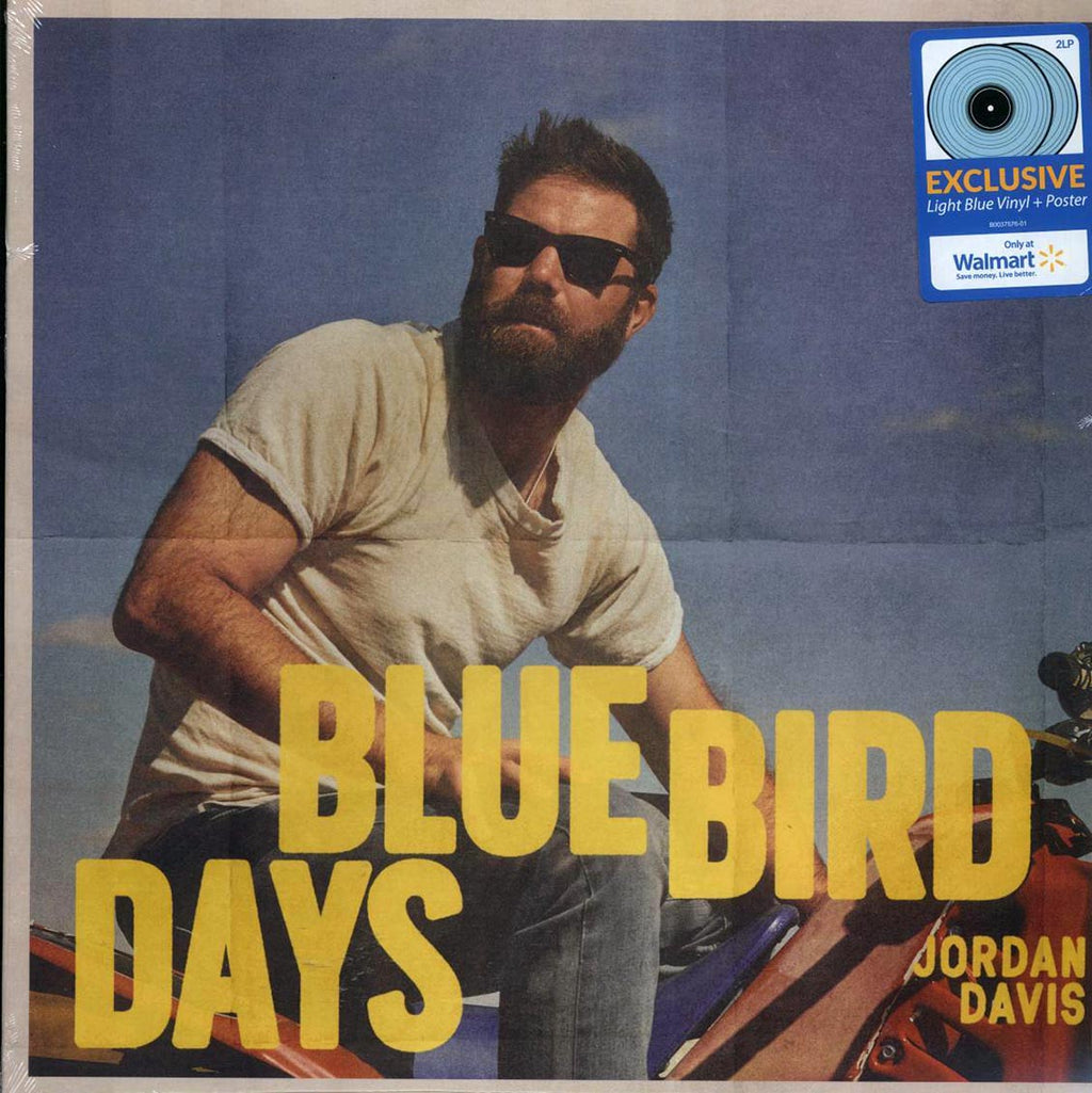 Jordan Davis - Bluebird Days (ltd. ed.) (2xLP) (blue vinyl) Vinyl Record