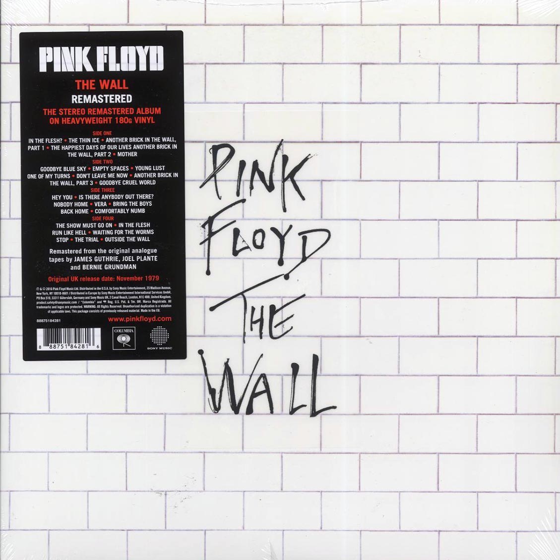 Pink Floyd - The Wall (2xLP) (180g) Vinyl Record