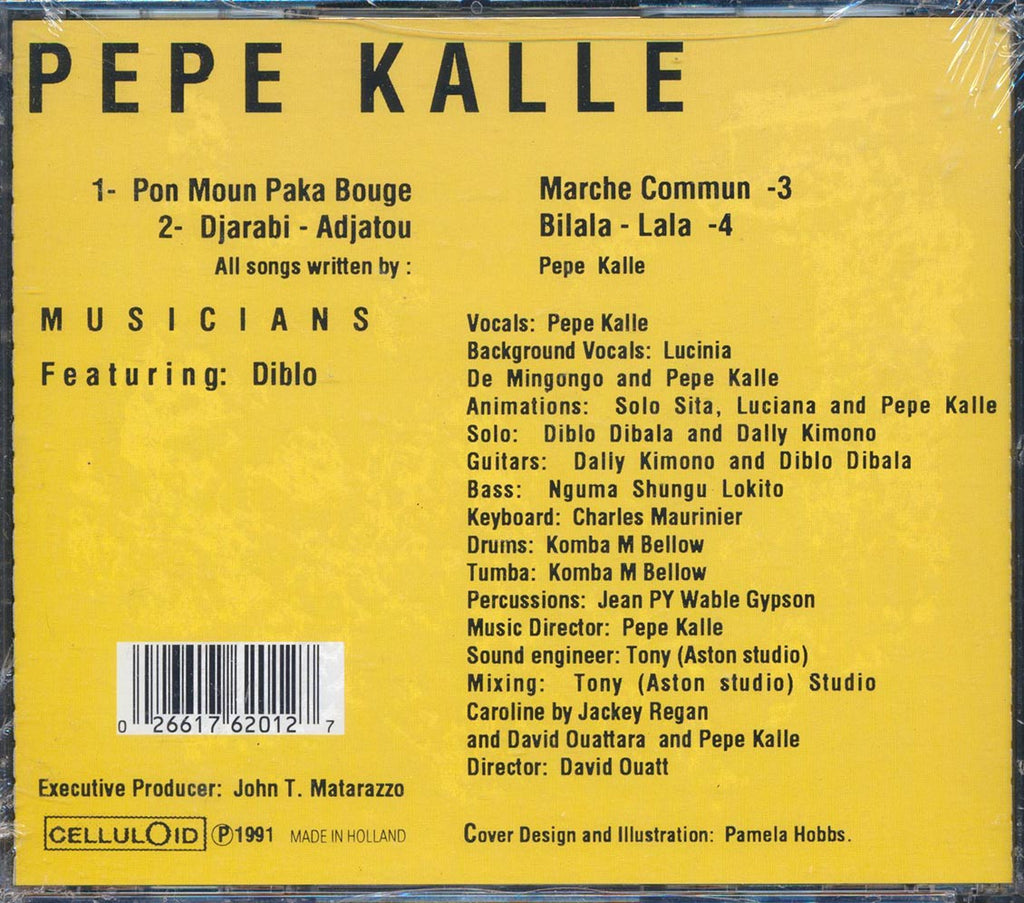 Pepe Kalle - Pon Moun Paka Bouge Music CD