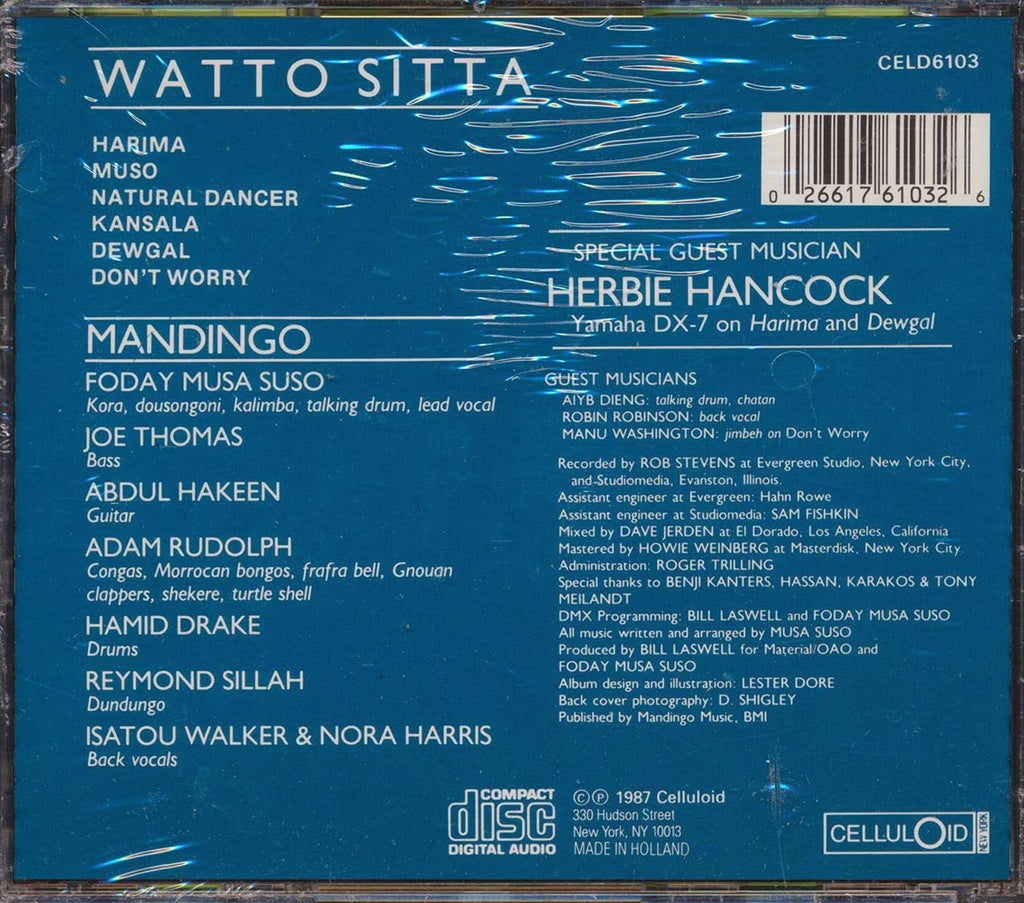 Mandingo, Foday Musa Suso - Watto Sitta Music CD