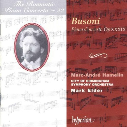 Busoni / Hamelin / Bham / Elder / Halsey - Piano Concerto Op Xxxix - Music CD