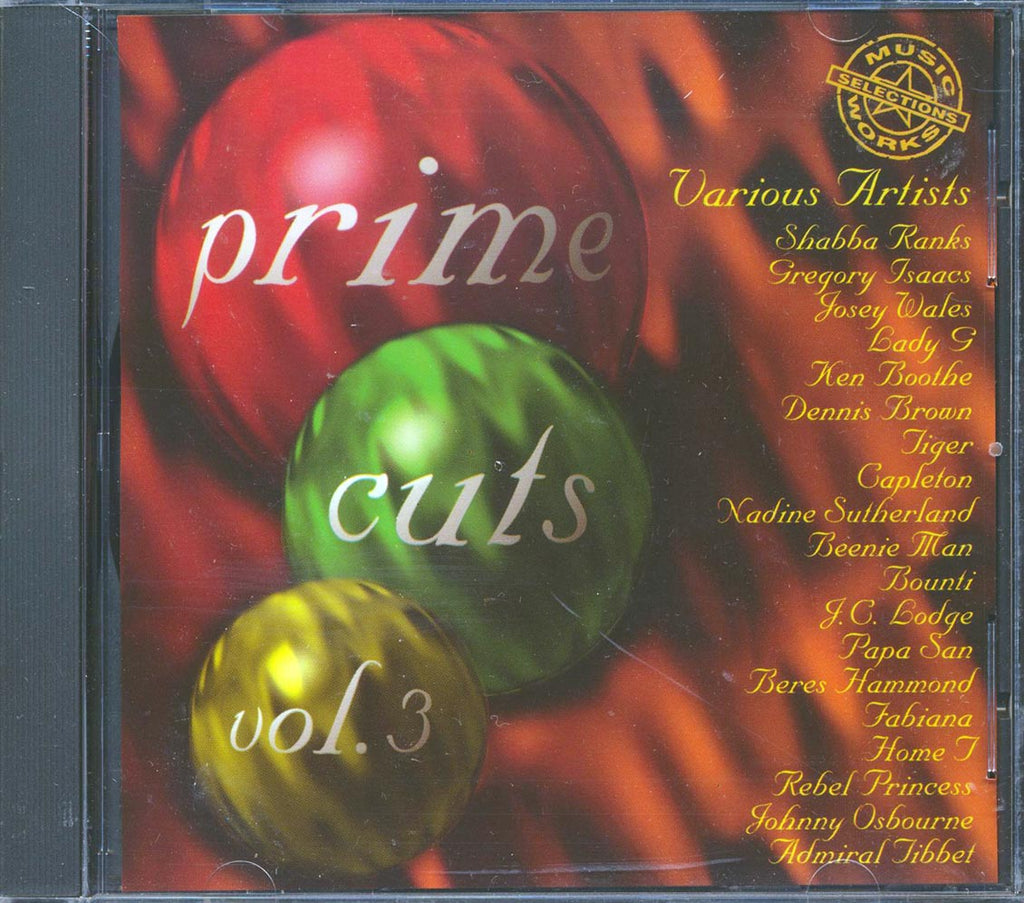Dennis Brown, Beres Hammond, Johnny Osbourne, Shabba Ranks, Lady G, Etc. - Prime Cuts From Music Works Volume 3 Music CD