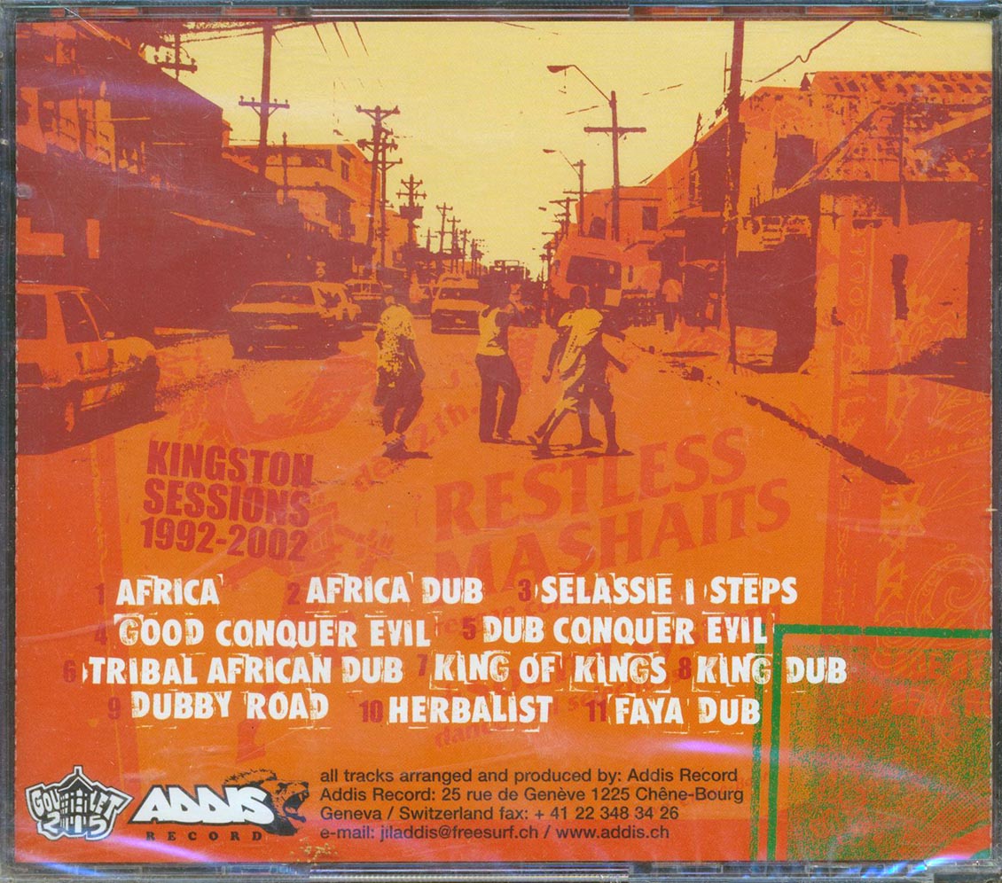 Restless Mashaits (Dean Fraser, Deadly Headly, Dizzy Moore, Scully, Etc.) - Kingston Sessions 1992-2002 Music CD