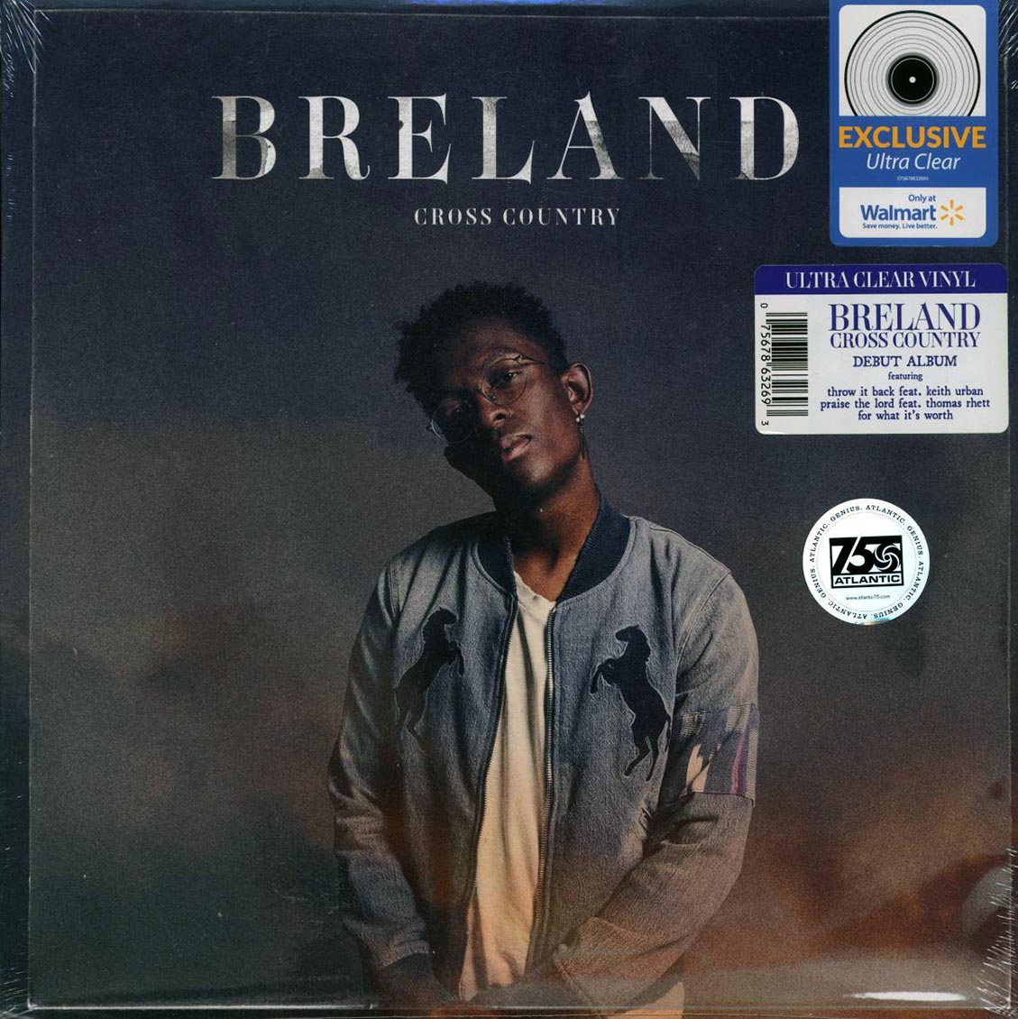 Breland - Cross Country (clear vinyl) Vinyl Record