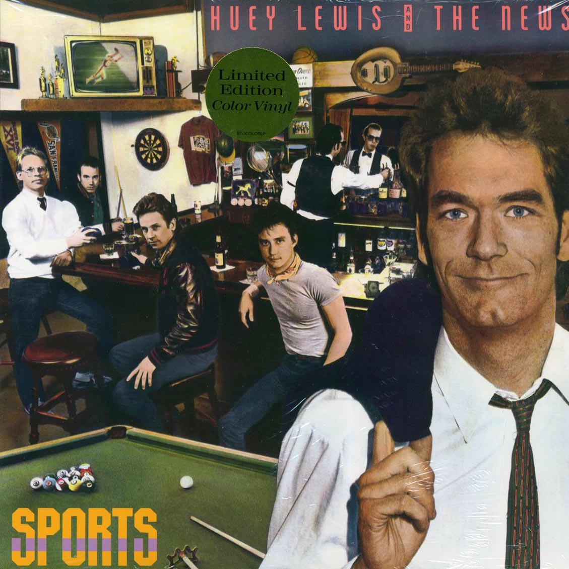 Huey Lewis & The News - Sports (40th Anniv. Ed.) (ltd. ed.) (green vinyl) Vinyl Record