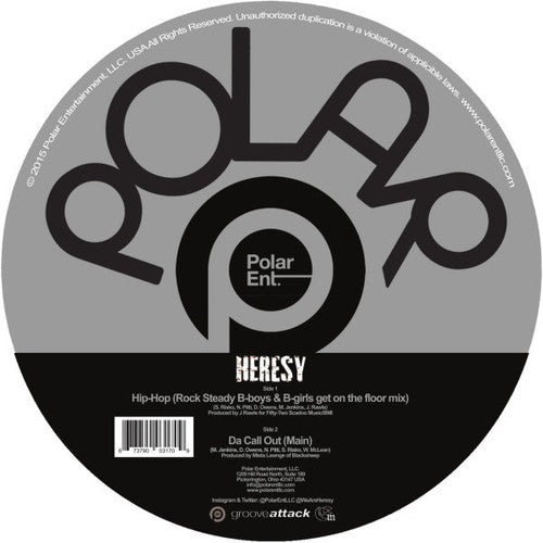 Heresy - Hip Hop (remix) / Da Call Out - Vinyl Record