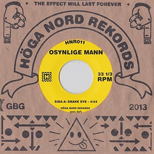 Osynlige Mann - Snake Eye / Electrodes - Vinyl Record