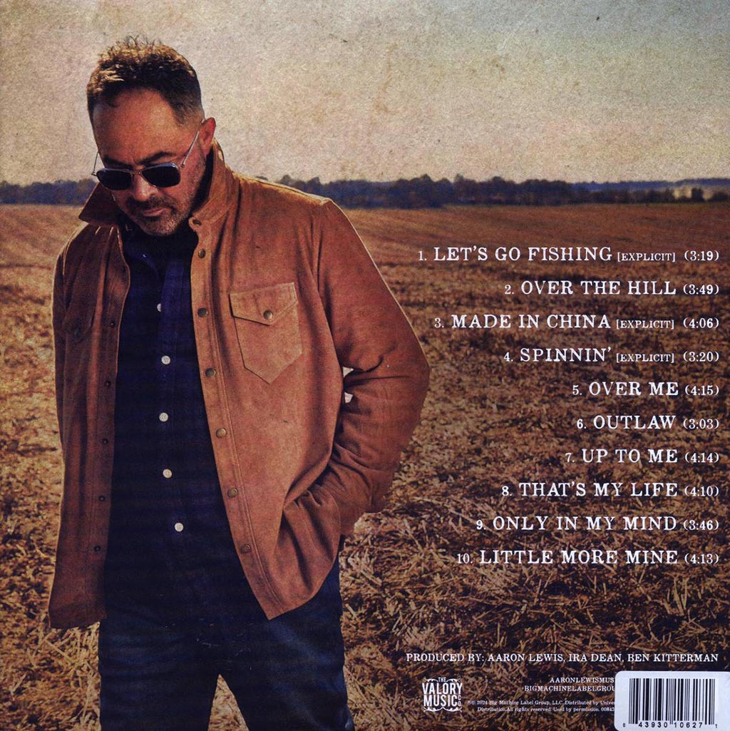 Aaron Lewis - The Hill (Artist Webstore Exclusive Variant) (ltd. ed.) (ghostly translucent tan & clear vinyl) Vinyl Record