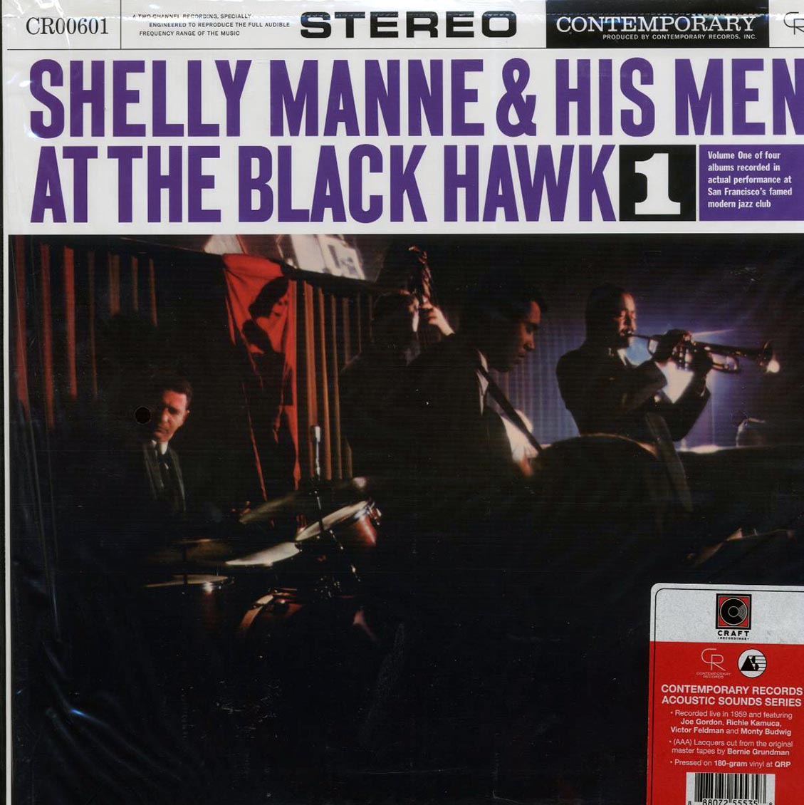 Shelly Manne & His Men - At The Black Hawk Volume 1 (180g) Vinyl Record