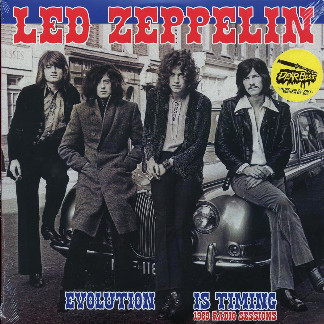 Led Zeppelin - Evolution Is Timing: 1969 Radio Sessions (ltd. 300 copies made) (2xLP) (blue vinyl) Vinyl Record