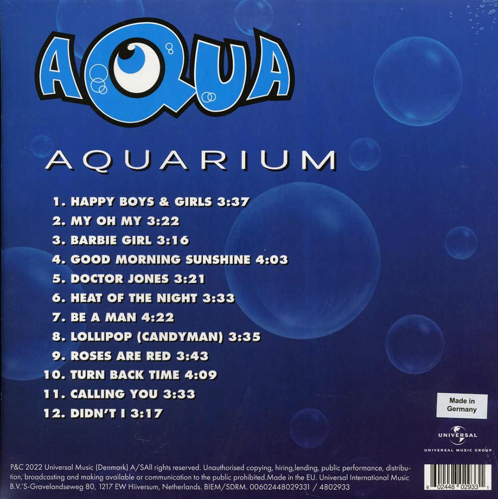 Aqua - Aquarium (25th Anniv. Ed.) (ltd. ed.) Vinyl Record