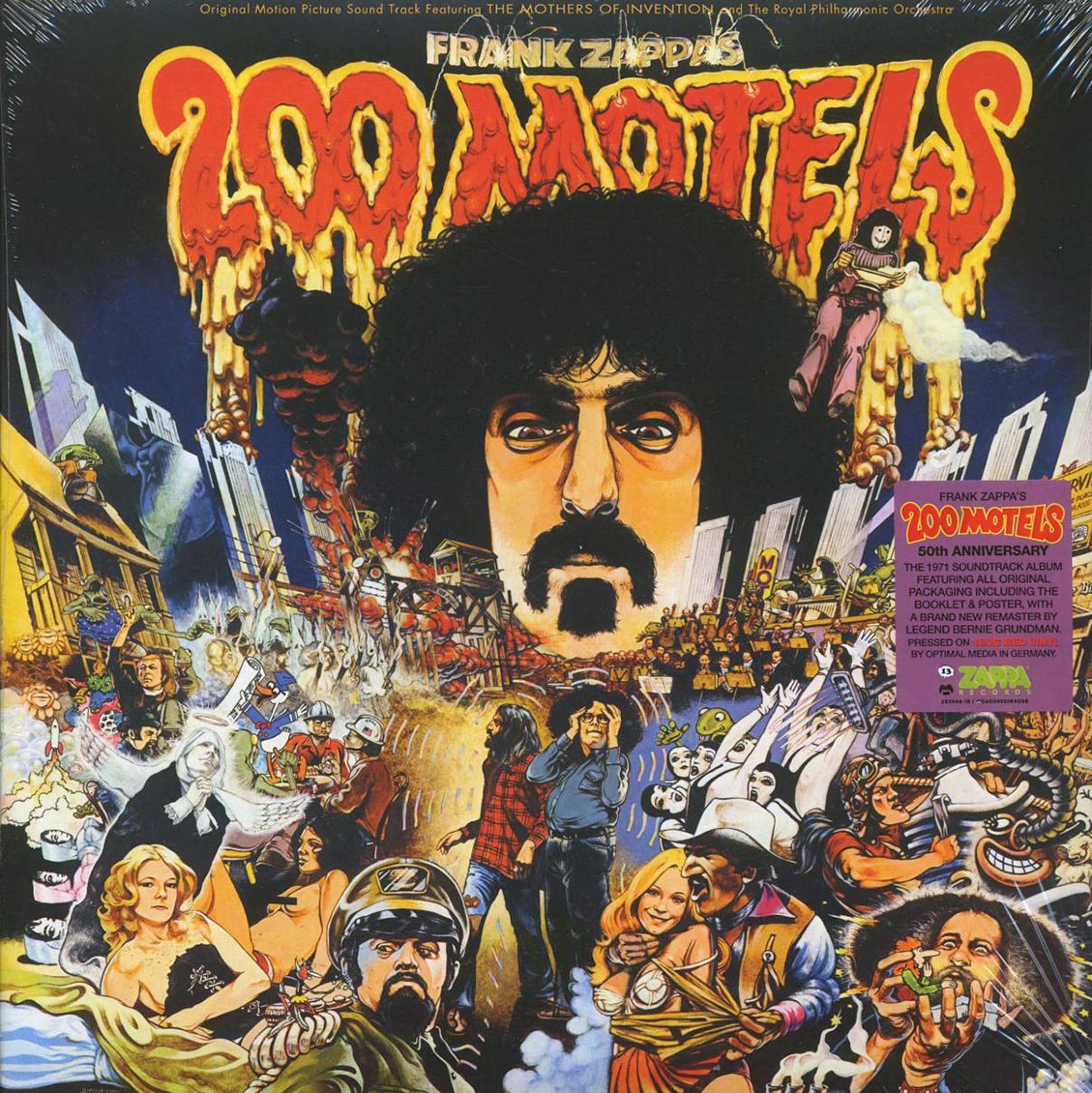 Frank Zappa - 200 Motels (ltd. ed.) (180g) (red vinyl) (remastered) Vinyl Record