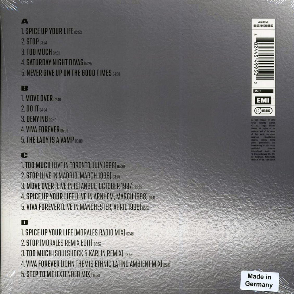 Spice Girls - Spiceworld 25 (10 Bonus Tracks) (25th Anniv. Ed.) (+10 bonus tracks) (2xLP) Vinyl Record